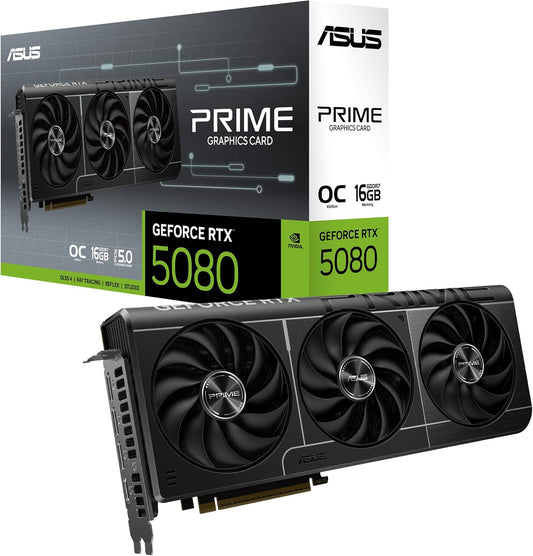 ASUS Prime GeForce RTX 5080 OC Edition 16GB GDDR7